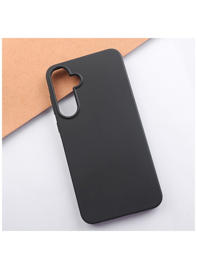 غطاء خلفي مضاد للخدش لجهاز سامسونج جالاكسي A15 ألترا (أسود) - Image 1