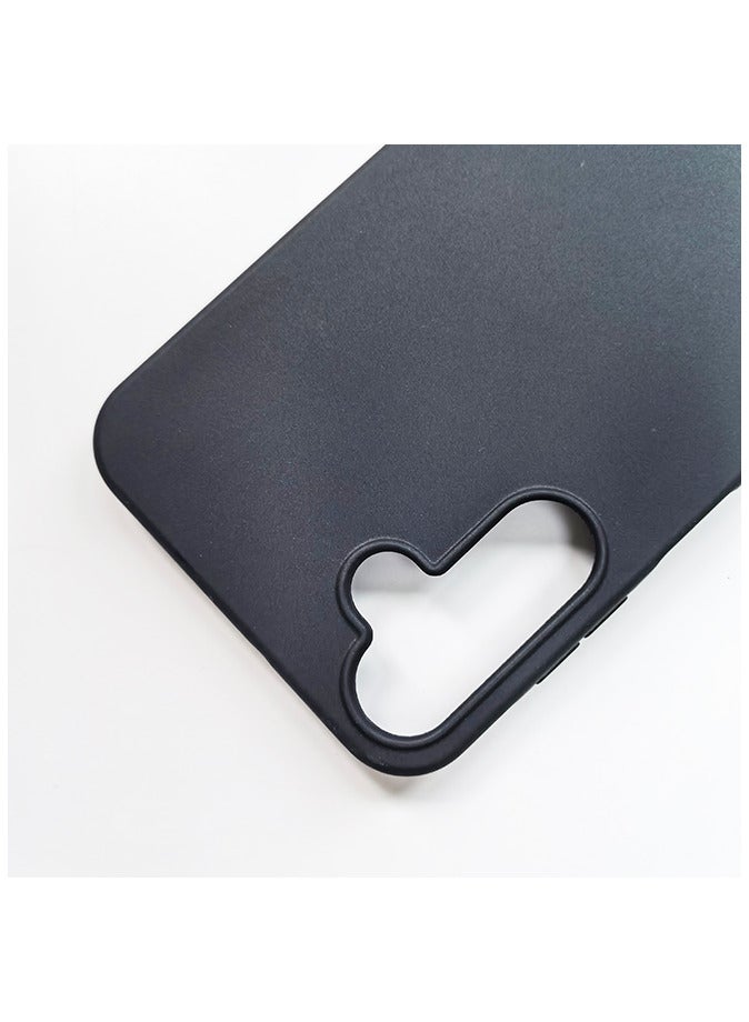 غطاء خلفي مضاد للخدش لجهاز سامسونج جالاكسي A15 ألترا (أسود) - Image 4