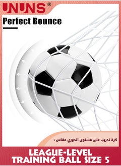 Soccer Balls Size 5,Soccer Training Ball Practice For Kids Teens Adults,Classic Black White Sports Football With Ball Pump And Net Bag,Indoor Outdoor Soccer Ball,Double Layer Anti-Explosion Football - pzsku/Z6975E919BBC6E3D91EF0Z/45/_/1722421375/e7c84617-56cd-4f8f-90d2-9cdb35a45570