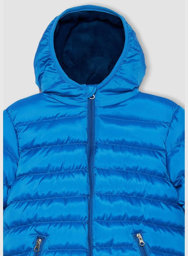 DeFacto Boy Regular Fit Hooded Long Sleeve Outer Wear Jacket