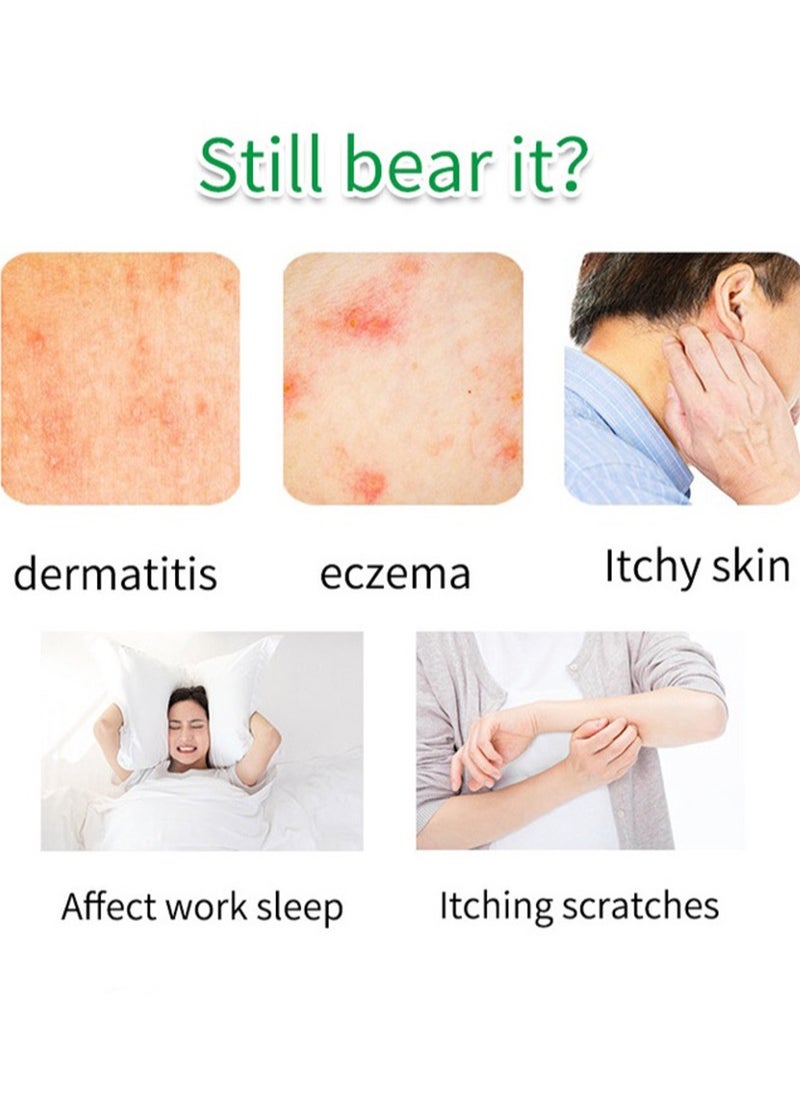HEALMUSZ - Ultra Soothing Cream 100% Chinese Herbal Eczema Psoriasis Creams,Tea Tree Oil Relief Dermatitis and Eczema Pruritus Psoriasis Anti-chitch Ointment - Image 1