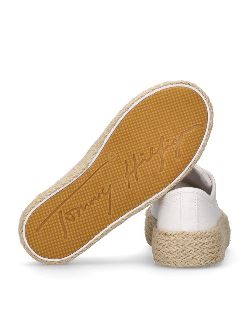 TOMMY HILFIGER - Kids Lace Up Low Top Sneakers - Image 1
