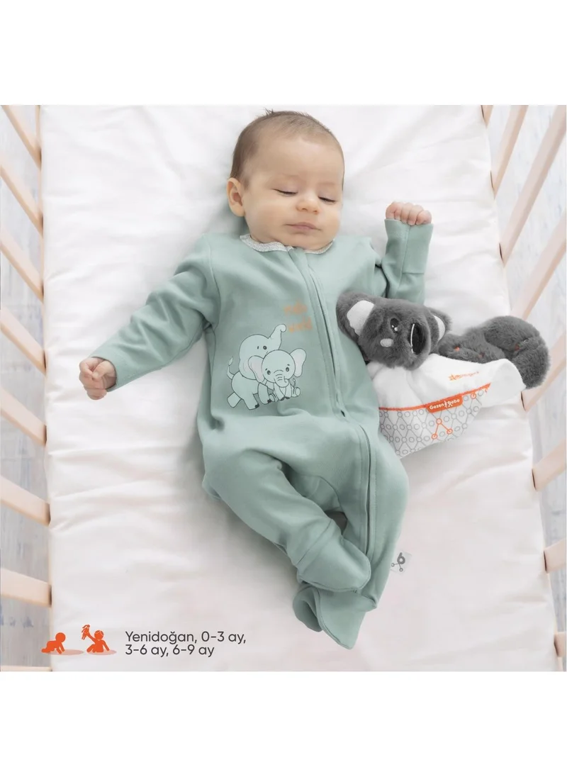 طفل يمشي Hero Long Sleeve Baby Rompers Bunny