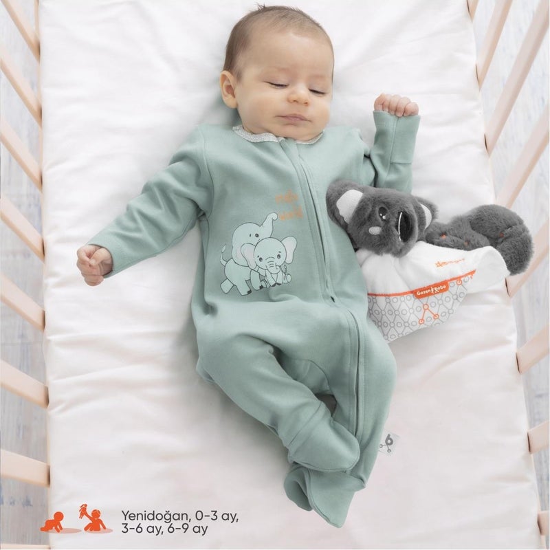 Gezenbebe Hero Long Sleeve Baby Rompers Bunny  - Image 4