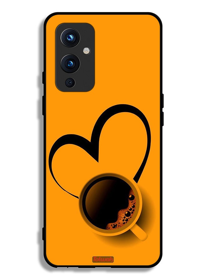 Tolwak OnePlus 9 5G Protective Case Cover Coffee Cup Art - Image 2