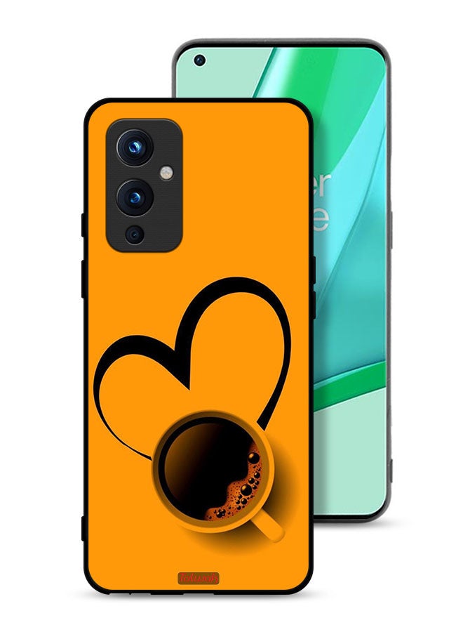 Tolwak OnePlus 9 5G Protective Case Cover Coffee Cup Art - Image 1