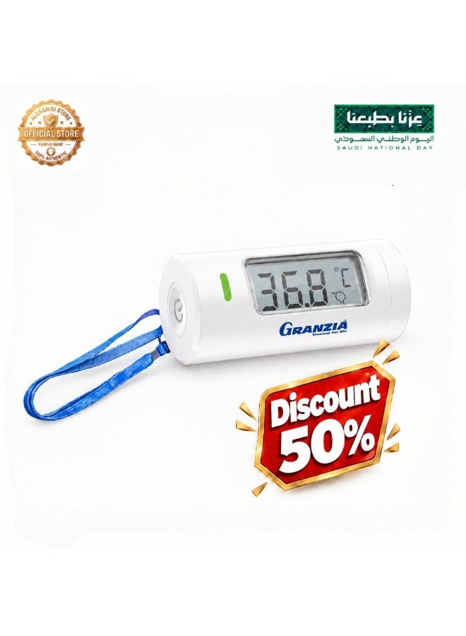 Granzia Samsontemp Non-Contact Infrared Forehead Thermometer for Babies & Kids | 1-Second Reading, 4cm Distance, Color Display, Low Battery Alert, Compact & Travel-Friendly - Image 1