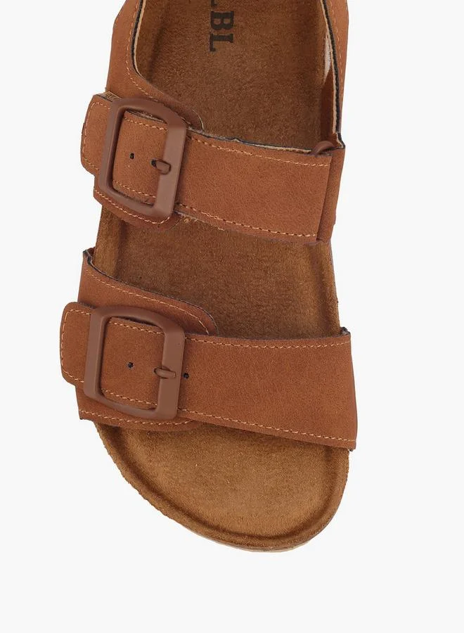 LBL By Shoexpress TAN Boys Hook & Loop Sandals for Men | Best Price UAE