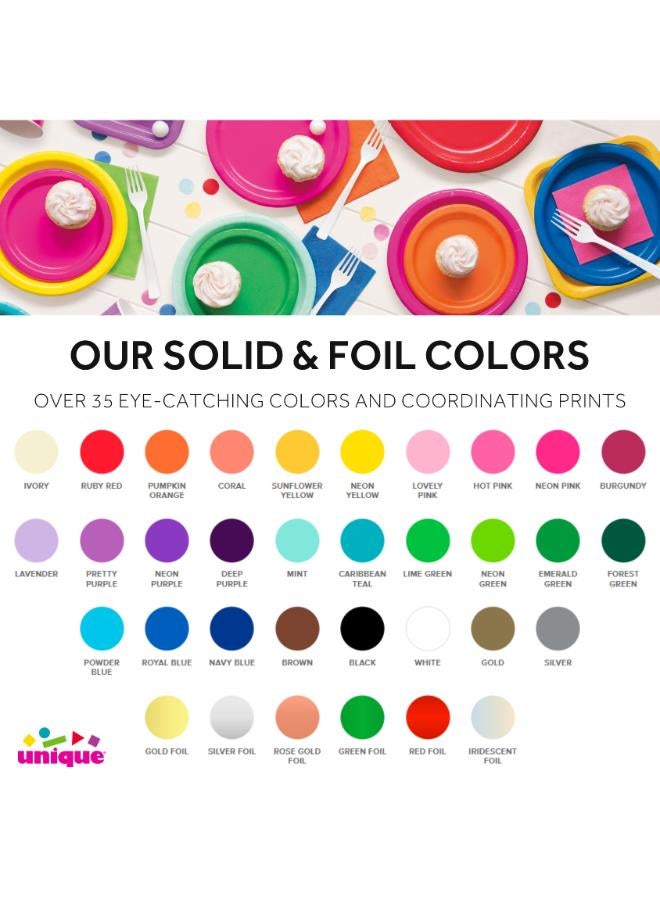 Unique Ruby Red Round Plate 9" - Image 5