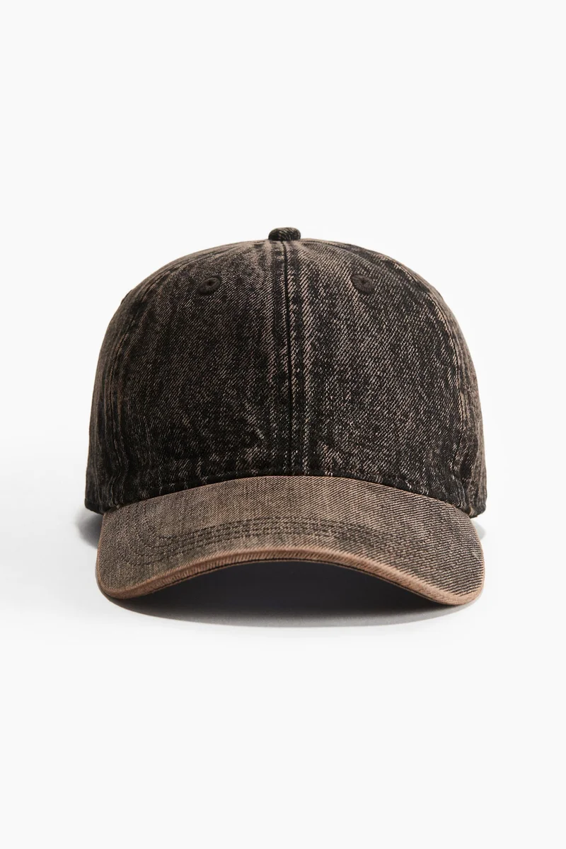 اتش اند ام قبعة كاب من الدنيم