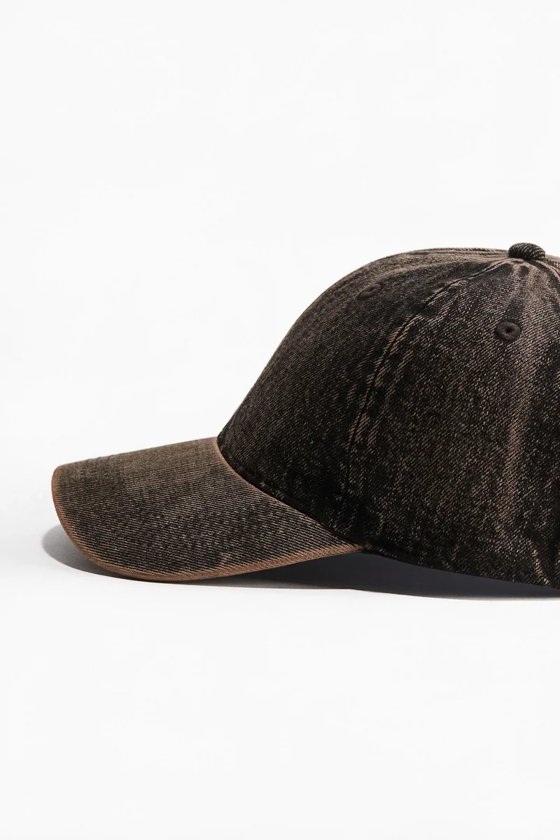 اتش اند ام قبعة كاب من الدنيم