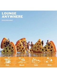 Swimline Swimline Inflatable Pizza Slice Pool Float, Multicolor  - Image 4