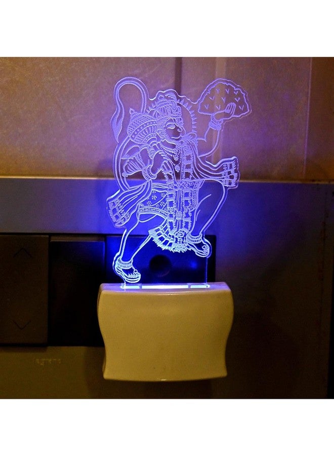 Somil مصباح حائط LED ثلاثي الأبعاد بتصميم هانومان من سوميل، سهل التركيب والتشغيل، يغير لونه تلقائيًا، القطر: 5 × 10 × 5 سم - Image 2