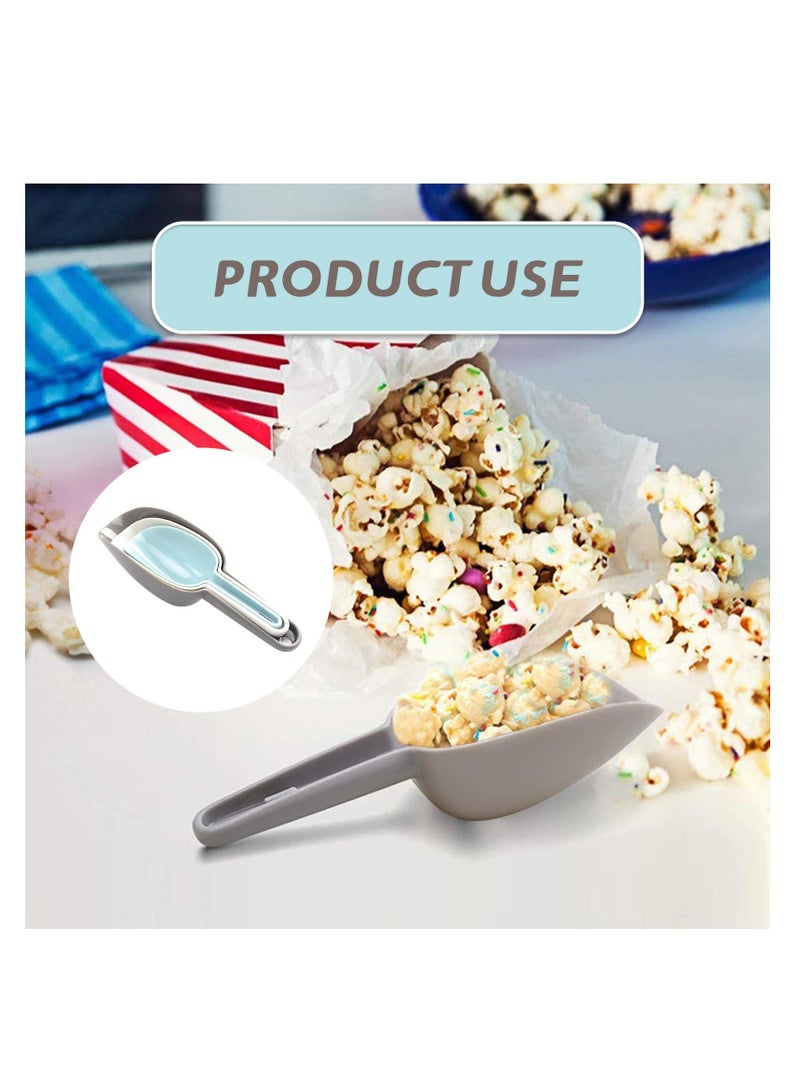 سونسر مغارف بلاستيكية للمطبخ للسلع الجافة والدقيق وتخزين الحلوى، طقم لعلب الطعام - Image 5