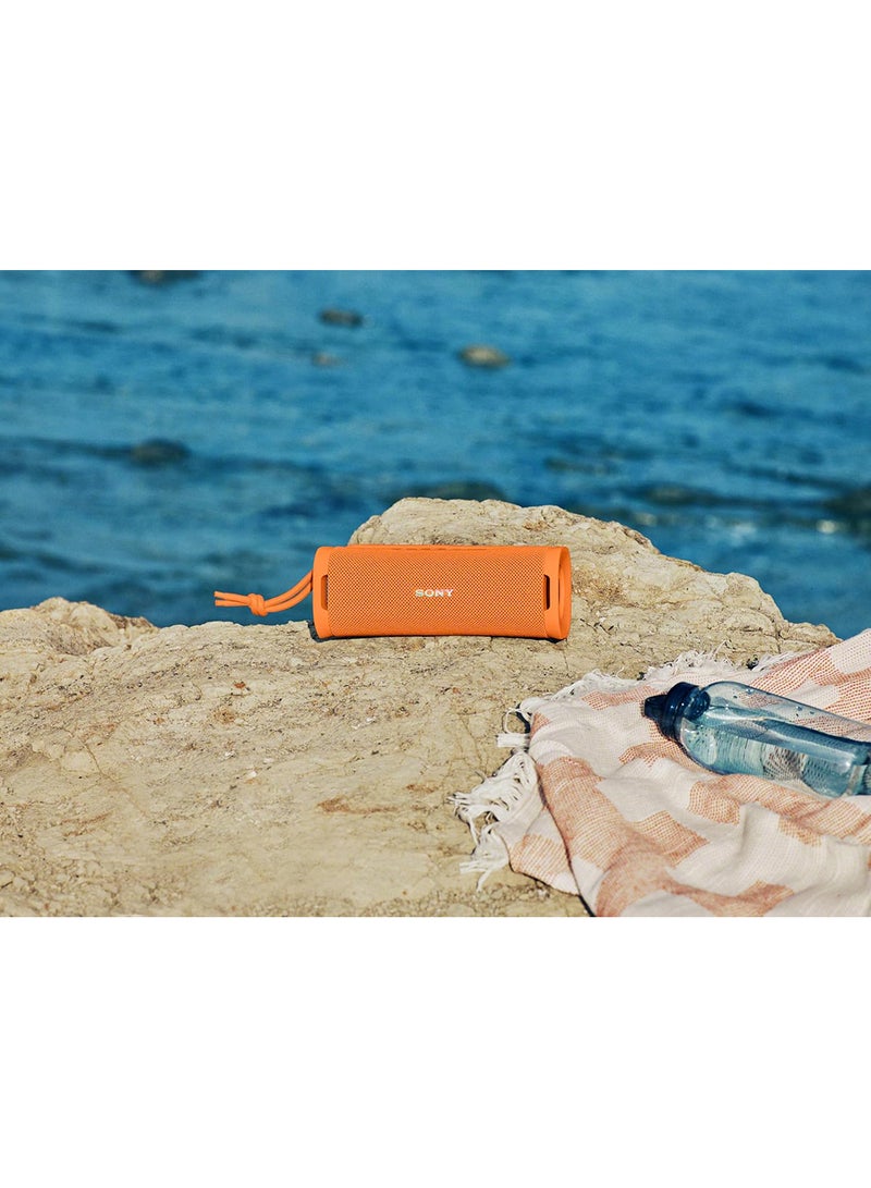 Sony ULT Field 1 Wireless Ultra Portable Bluetooth Compact Speaker, IP67 Waterproof, Dustproof, Shockproof with Enhanced Bass, 12 Hour Battery and Detachable Strap, UAE Model, 2024 Orange - Image 5