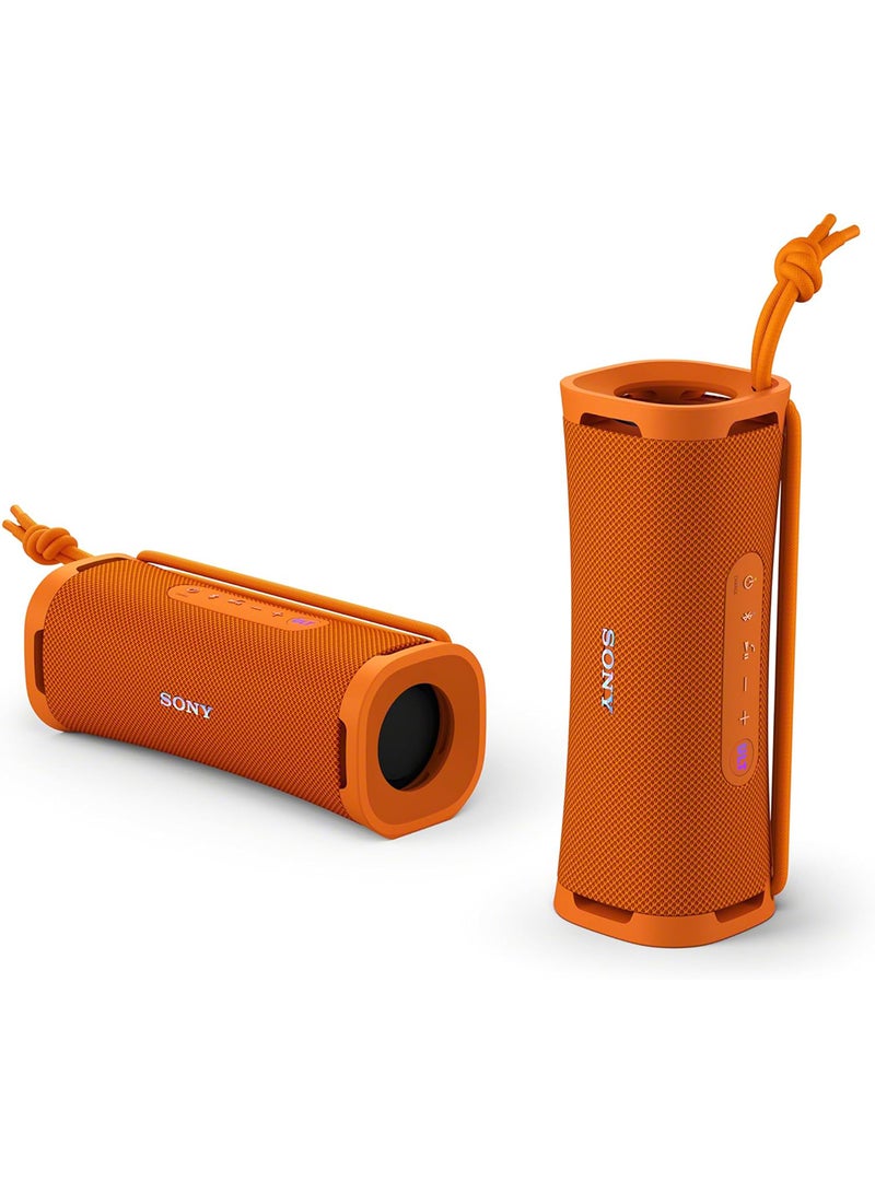 Sony ULT Field 1 Wireless Ultra Portable Bluetooth Compact Speaker, IP67 Waterproof, Dustproof, Shockproof with Enhanced Bass, 12 Hour Battery and Detachable Strap, UAE Model, 2024 Orange - Image 2
