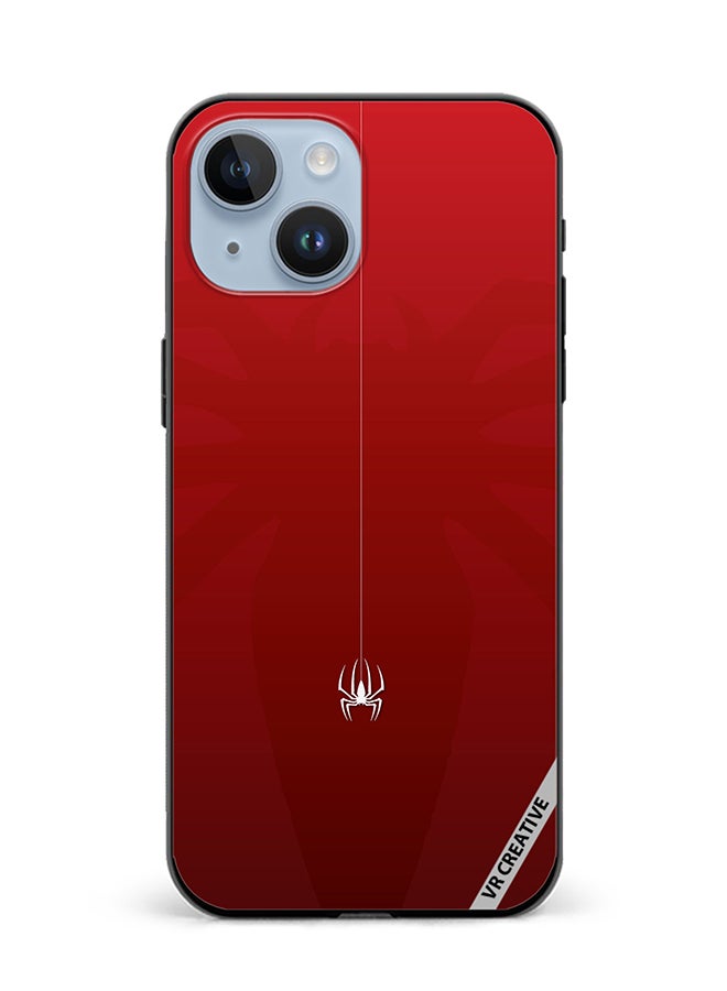 VR CREATIVE Protective Case Cover For Apple iPhone 15 Plus Spiderman Design Multicolour - Image 1