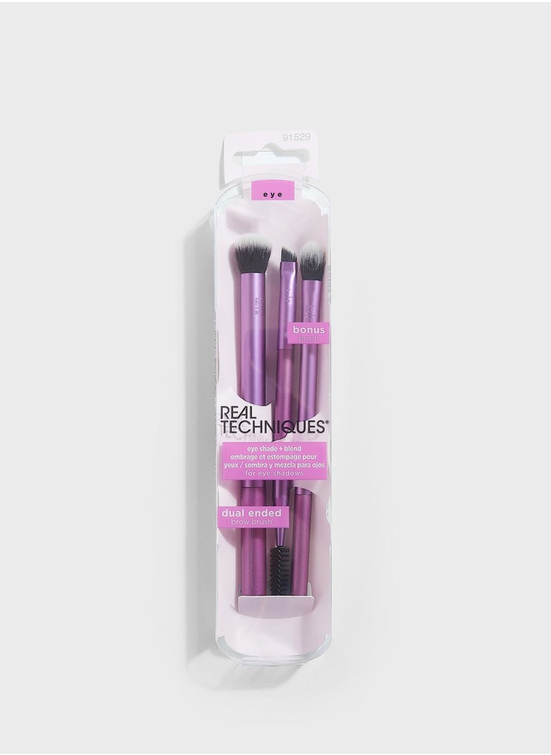 REAL TECHNIQUES Shade & Blend Eye Brush Set  - Image 1