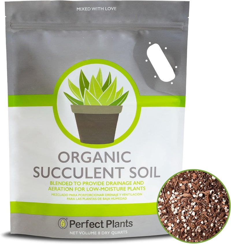 PERFECT PLANTS خليط تربة العصاريات والصبار (8QT) - Image 1