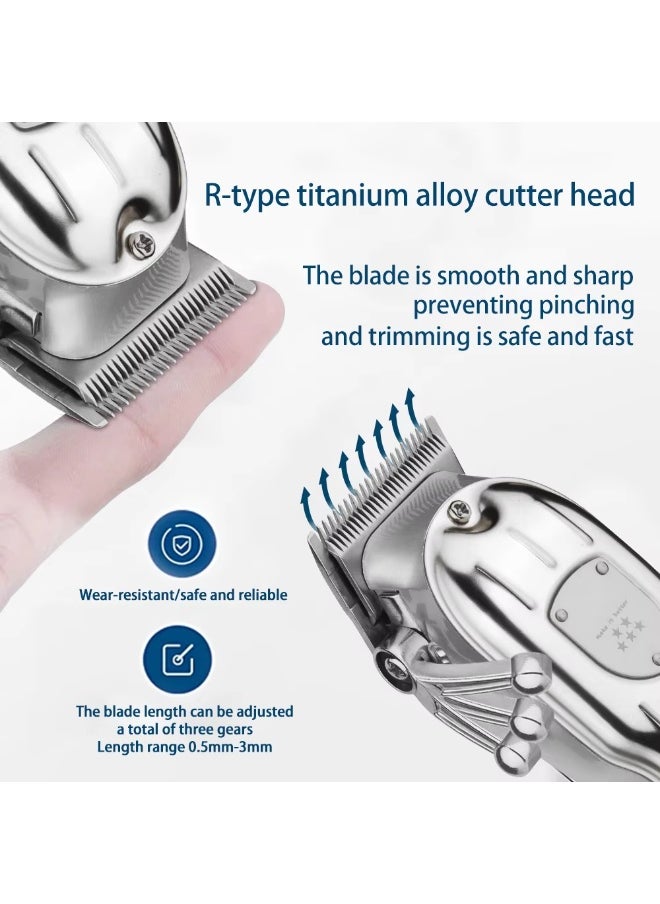 hair clipper,trimmer for men,Beard Shaving and Trimming Machine for Men, Men's Multi-Function Hair Trimming Machine, Men's Electric Trimmer, Suitable for Mustache, Body, Nose, and Ears, Rechargeable Facial Trimmer, Precision Water-Resistant Trimmer USB Rechargeable