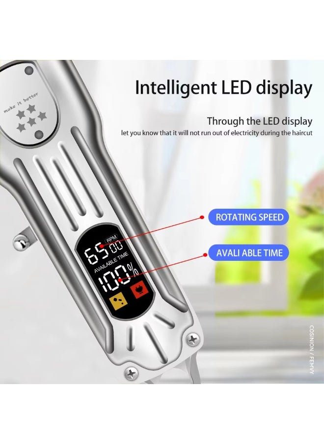 hair clipper,trimmer for men,Beard Shaving and Trimming Machine for Men, Men's Multi-Function Hair Trimming Machine, Men's Electric Trimmer, Suitable for Mustache, Body, Nose, and Ears, Rechargeable Facial Trimmer, Precision Water-Resistant Trimmer USB Rechargeable
