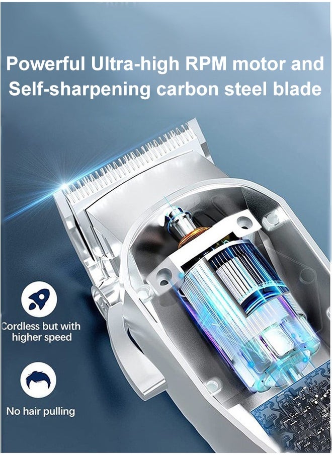 hair clipper,trimmer for men,Beard Shaving and Trimming Machine for Men, Men's Multi-Function Hair Trimming Machine, Men's Electric Trimmer, Suitable for Mustache, Body, Nose, and Ears, Rechargeable Facial Trimmer, Precision Water-Resistant Trimmer USB Rechargeable