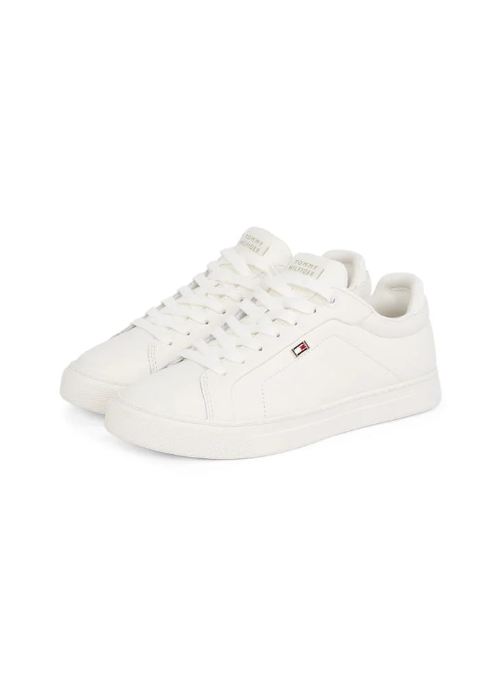 TOMMY HILFIGER Logo Detail Lace Up Low Top Sneakers