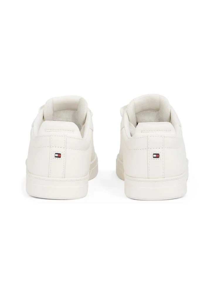 TOMMY HILFIGER Logo Detail Lace Up Low Top Sneakers
