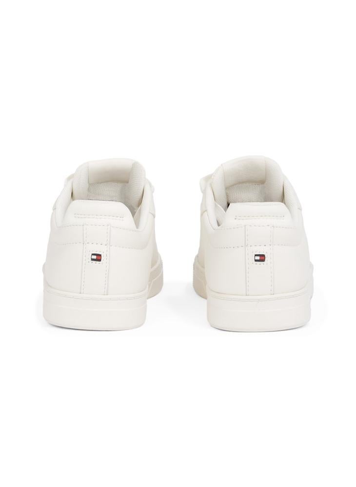 TOMMY HILFIGER Logo Detail Lace Up Low Top Sneakers  - Image 4