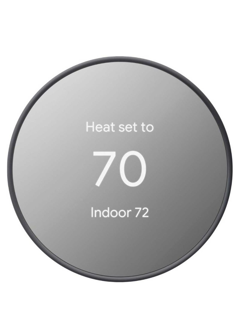 Nest Programmable GA02081-US 4th Gen Thermostat - Charcoal - Image 1