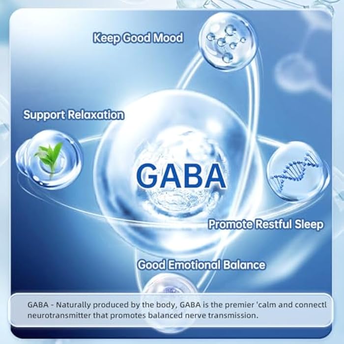 Oppuland GABA & L-Theanine - Promotes Relaxation | Nervous System Support | Mood Support -60 Veggie Capsules - Image 5