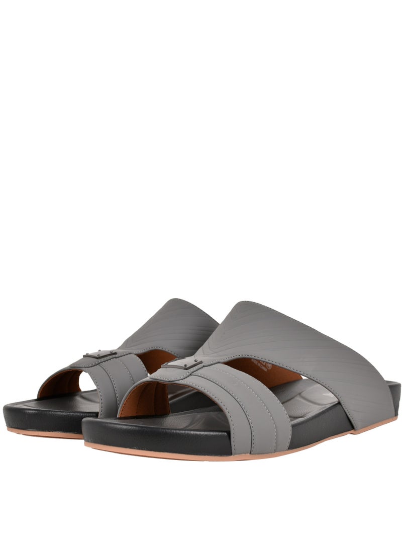 Ferrini Mens Patterned Strap Jumbo Arabic Sandals  - Image 1