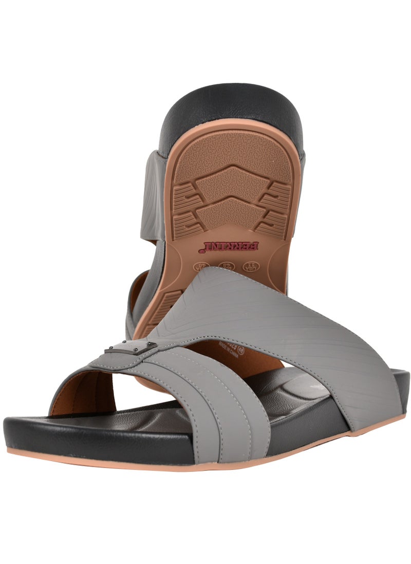 Mens Patterned Strap Jumbo Arabic Sandals - pzsku/Z6977A2C15DDB6D2FAB8CZ/45/_/1737369695/f1556a5e-f826-4036-800e-603ad7f98b1e