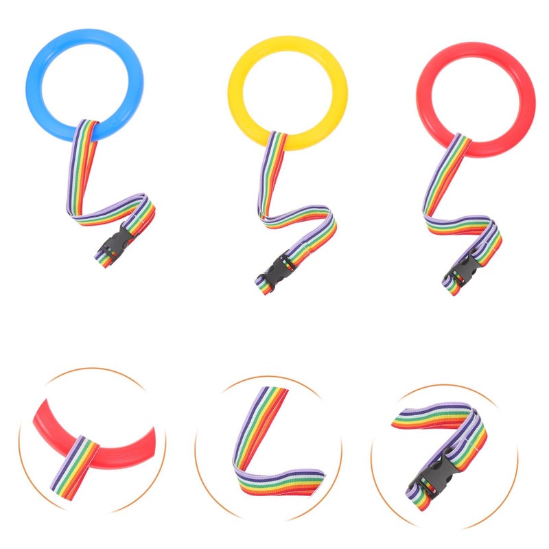 Walking Rope Safety Leash 6 Pack with Color Coded Handles for Preschool Kindergarten Outdoor Activity - Image 4