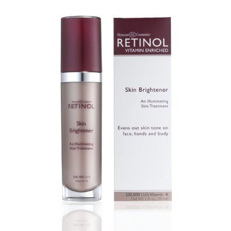 RETINOL مُضيء البشرة بالريتينول العلامة التجارية الأصلية مُصحح لون البشرة يُنعّم ويُجدّد الوجه للحصول على إشراقة صحية يُقلل من الخطوط الدقيقة والتجاعيد مع مستخلصات النباتات والفواكه فيتامين أ، ج، هـ