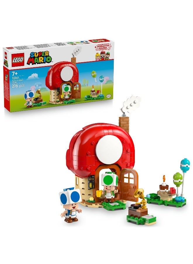 LEGO Super Mario Party At Toad’S House 72041 Toy Building Set - Image 1