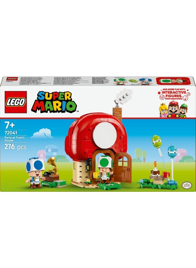 LEGO Super Mario Party At Toad’S House 72041 Toy Building Set - Image 2