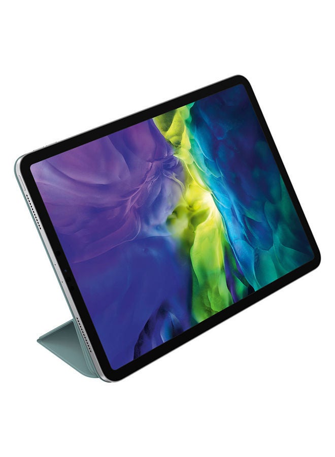 NIBEMINENT Smart Folio Stand Leather Case Cover for iPad Pro 12.9 inch (2020) 4th Generation Green - Image 4