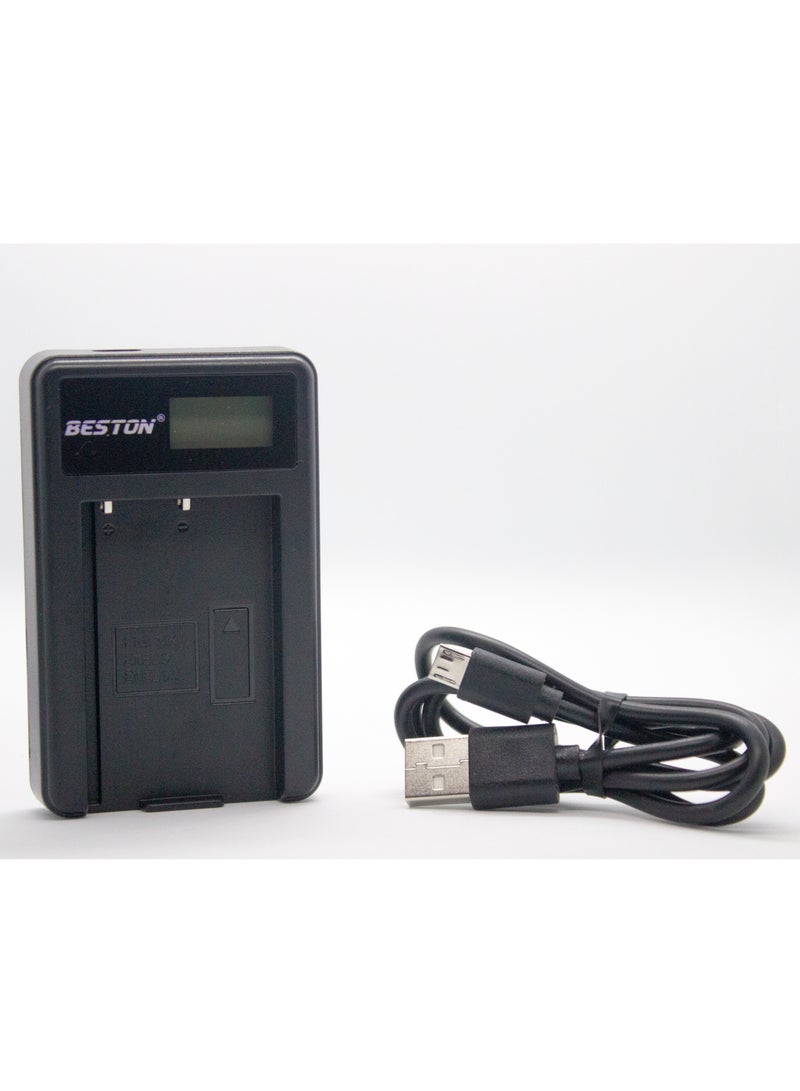 BESTON Beston Charger for Nikon EN-EL9A Batteries: Designed to efficiently charge Nikon EN-EL9A batteries, this charger ensures your Nikon camera remains powered up and ready for extended shooting sessions. - Image 3