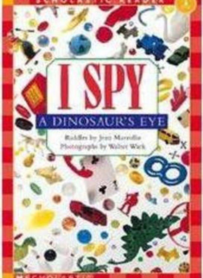 I SPY A DINOSAURS EYE