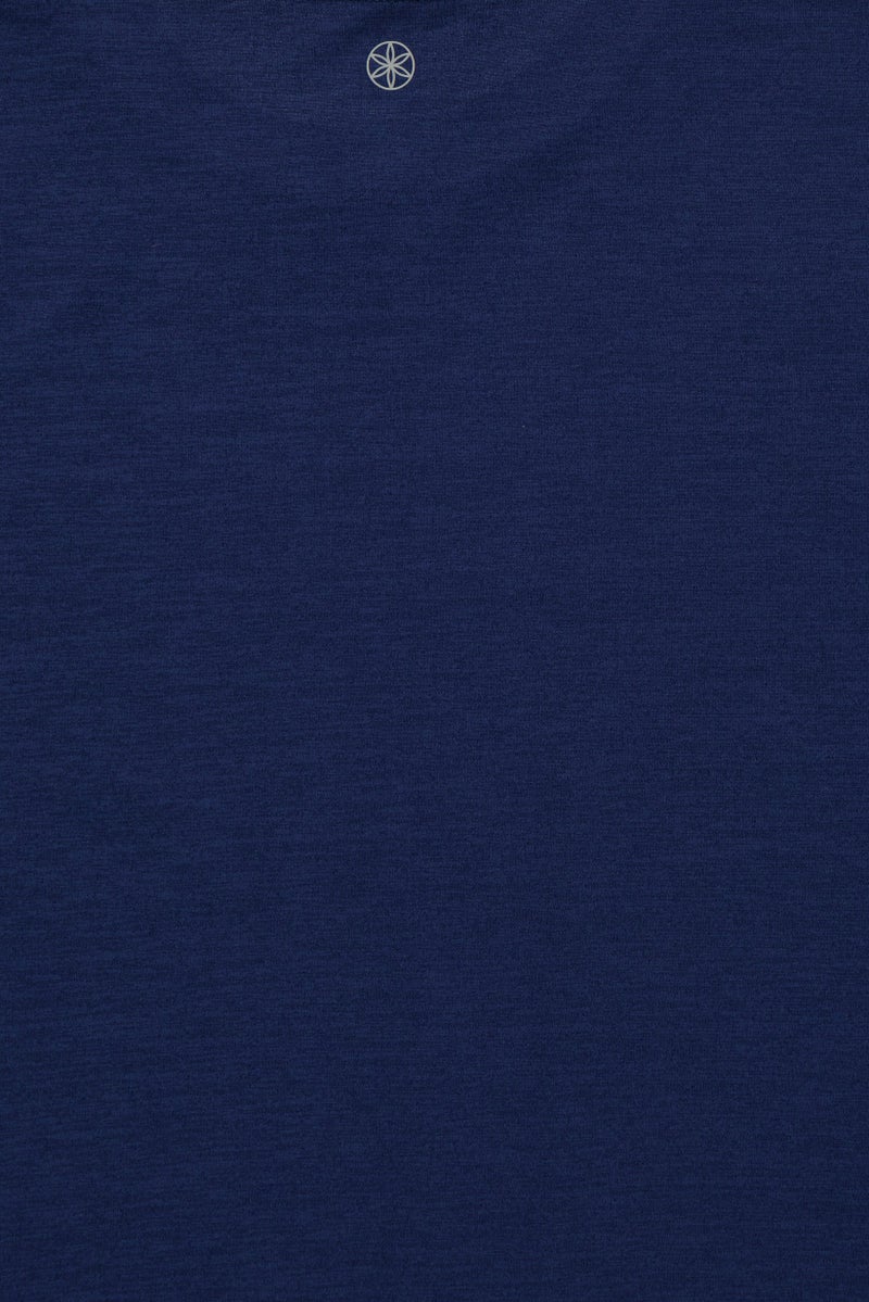 Gaiam Men Slim Fit Short Sleeve Training T-Shirt, Dark Blue - Image 2