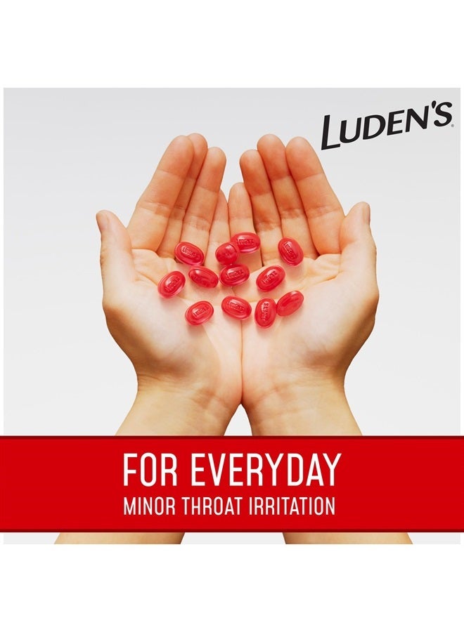 LUDEN'S Deliciously Soothing Throat Drops, Wild Cherry Flavor, 90 Count - Image 3