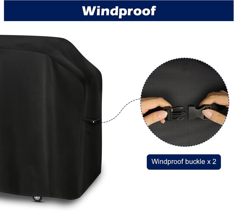 bruwaa Griddle Cover for Blackstone 36 Inch Griddle with Hood, for Blackstone 1899, 1902, 1923, 1984, 1868 and More, Waterproof Oxford Grill Cover - Only Cover - Image 4