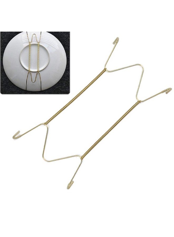 كون حامل عرض أطباق غير مرئي من الفولاذ المقاوم للصدأ للتعليق على الحائط من Kawn ® على شكل حرف W مقاس 6 بوصات، قطعتان - Image 4