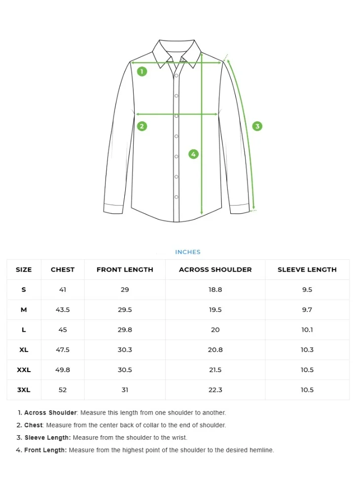 THE BEAR HOUSE Men’s Long Sleeve Shirt – Classic, Comfortable and Stylish Essential for Work, Travel or Casual Outings