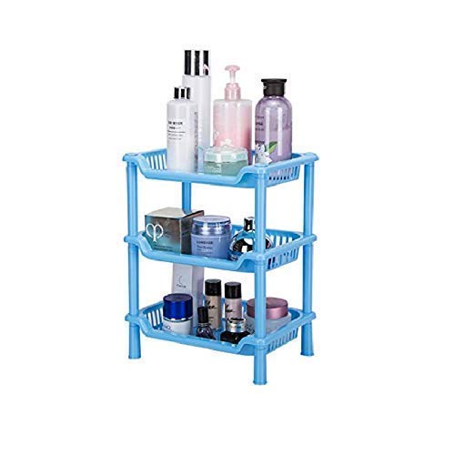 AVIROM Fruit and Vegetable Stand Basket Trolley Modern Kitchen Storage Rack MultiColour Plastic - Image 2