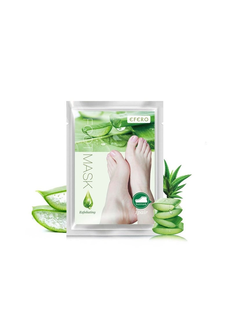 efero Aloe Vera Peeling and Exfoliating Foot Mask Sock - Image 5