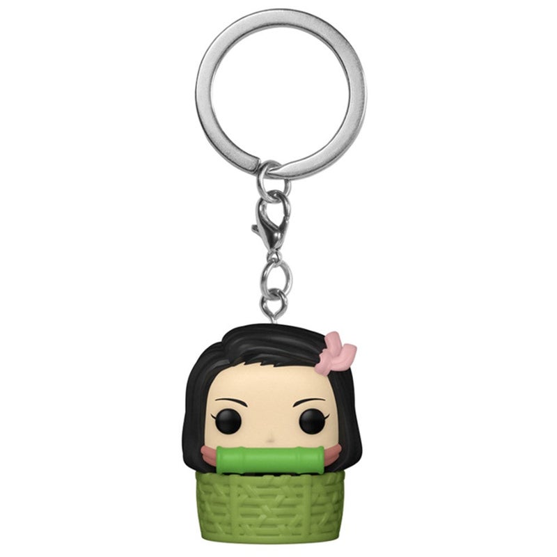 Funko فانكو بوب! سلسلة مفاتيح: قاتل الشياطين - سلسلة مفاتيح فنية قابلة للجمع - فكرة هدية - منتجات رسمية - ألعاب للأطفال والبالغين - Image 1
