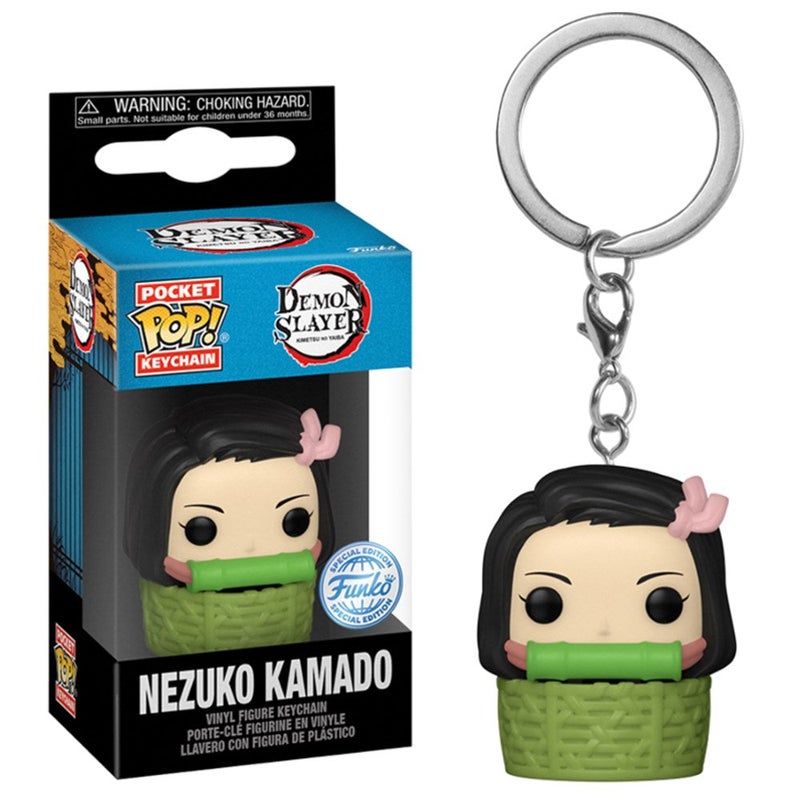 Funko فانكو بوب! سلسلة مفاتيح: قاتل الشياطين - سلسلة مفاتيح فنية قابلة للجمع - فكرة هدية - منتجات رسمية - ألعاب للأطفال والبالغين - Image 3