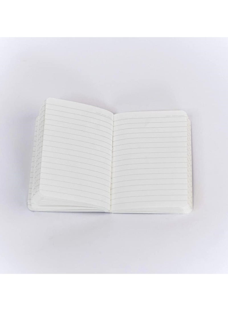 FACTOR NOTES دفتر ملاحظات صغير مسطر بحجم A6، سمك 90 جم/م2، 112 صفحة  - Image 3